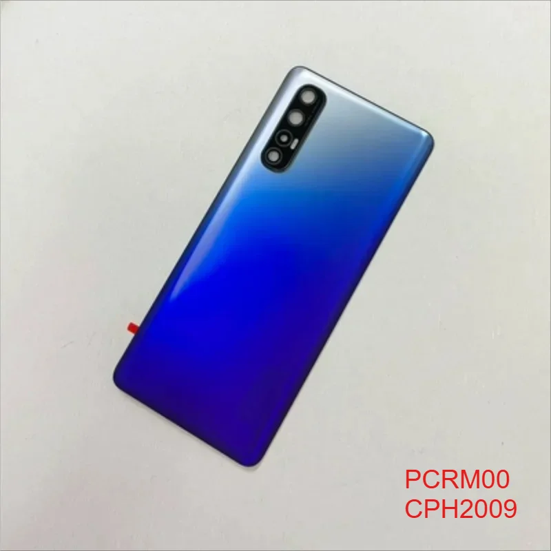 For OPPO Reno 3 Pro 5G Rear Housing   Glass Battery Cover Repair Replace Back  Phone Rear Case With Camera Lens PCRM00 CPH2009