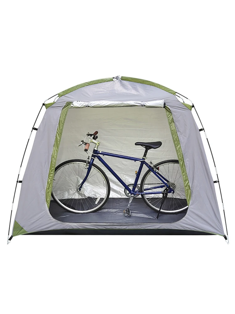 AliExpress LIXADA Waterproof Outdoor Bicycle Storage Shed Bike Tent Silver Coated Polyester Bike Shelter Bicycle