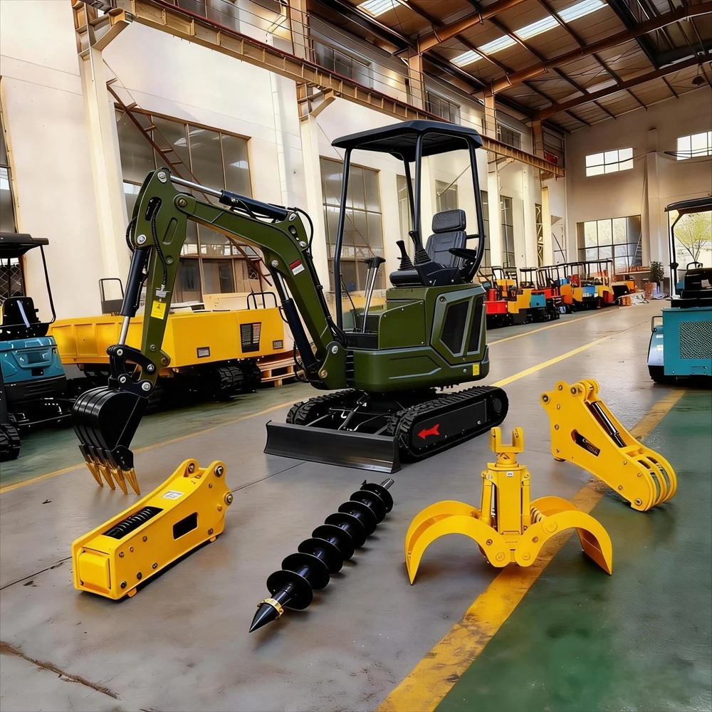 

Многофункциональные мини-экскаваторы 1.2Т, 2.0Т, 3.0Т для строительства, гидравлические гусеничные экскаваторы Kubota с двигателем EPA Euro 5