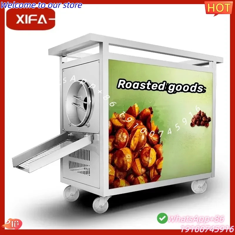 2026 Split Design of Placing Tray Groundnut Roasting Machine Excellent Thermal Insulation Effect Sesame Roasting Machine