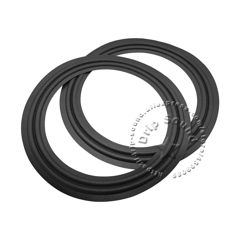 2 قطعة 10 "بوصة 2-حلقة/4 حلقة المتكلم القماش مطوية حافة مكبر الصوت مكبر الصوت إصلاح الجانب الدائرة المحيطة استبدال أجزاء # أسود