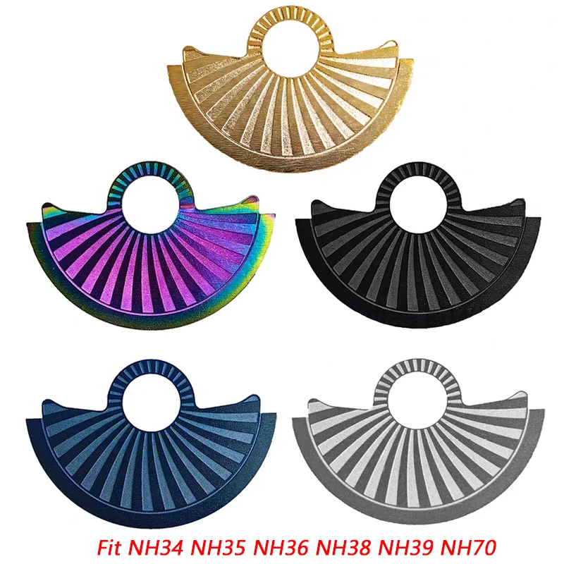 NH35 Automatic Hammer Rotor Metal Patch Fit For NH34 NH36 NH38 NH39 4R 6R 7S26 7S36 Movement SKX007 Watch Retrofit Accessories