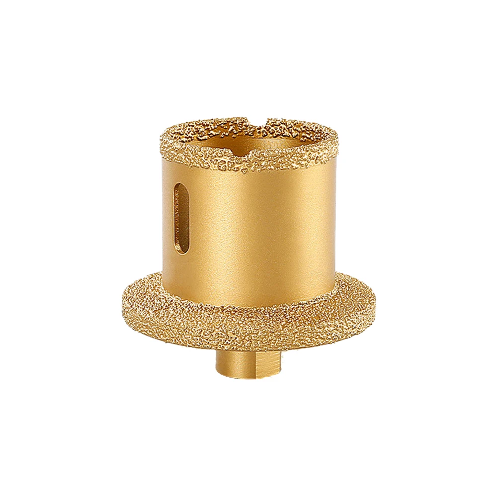 40/60mm M10 Vacuum Brazing Hole Drill Diamond Hole Saw Drill Bits for Washbasin Core Drilling