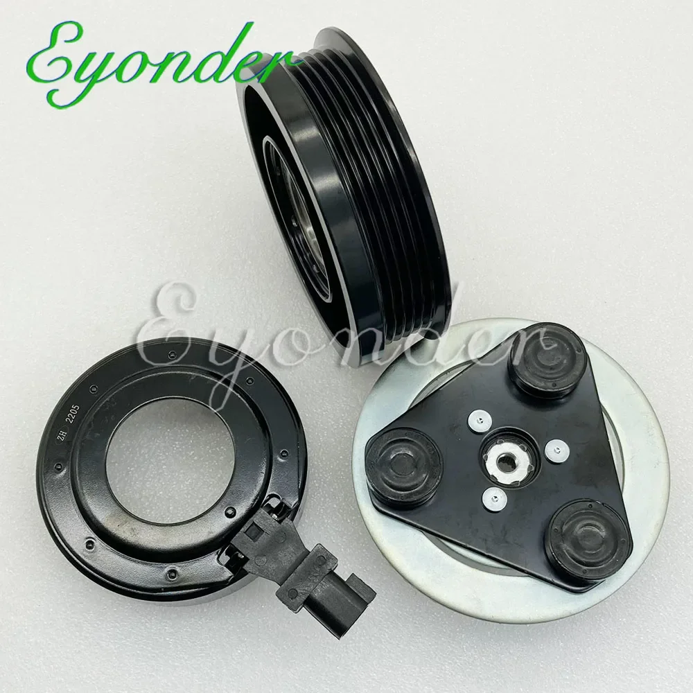 AC A/C Compressor Clutch Pulley for Ford C-MAX CMAX FOCUS 2 II 1.4 1.6 1432750 1784597 1432767 1333040 4645697 1686883