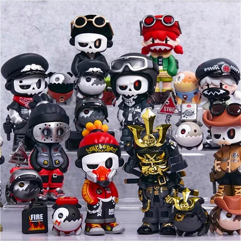 

Mr.bone 5th Generation The Wild One Series Blind Box Cool Anime Figure Collect Model Mystery Toys Desk Decor Surprise Doll Gift