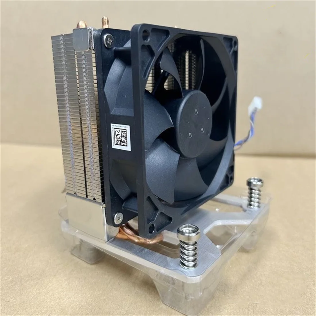 FOR HP ENVY TE01 desktop fan cooler with dual copper pipes supporting 1150 1151 and 1200 pins L70917-001