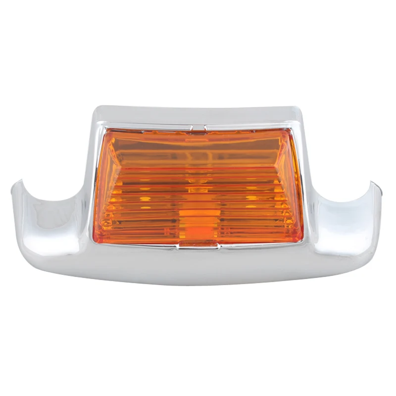 ل هارلي 1986-2008 FLSTC 1993-1996 FLSTN 1980-2013 FLHR FLHS FLHT FLT دراجة نارية جزء الحاجز/الخلفي الحاجز تلميح ضوء مصباح حافة LED #4