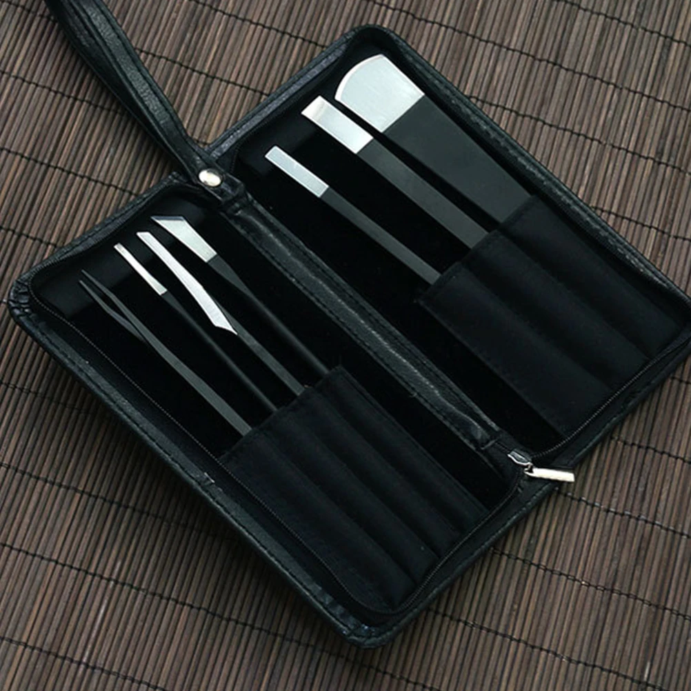 

7 Pcs Pedicure Knife Set Tools Foot Manicure Supplies Dead Cuticle Remover Nail Care