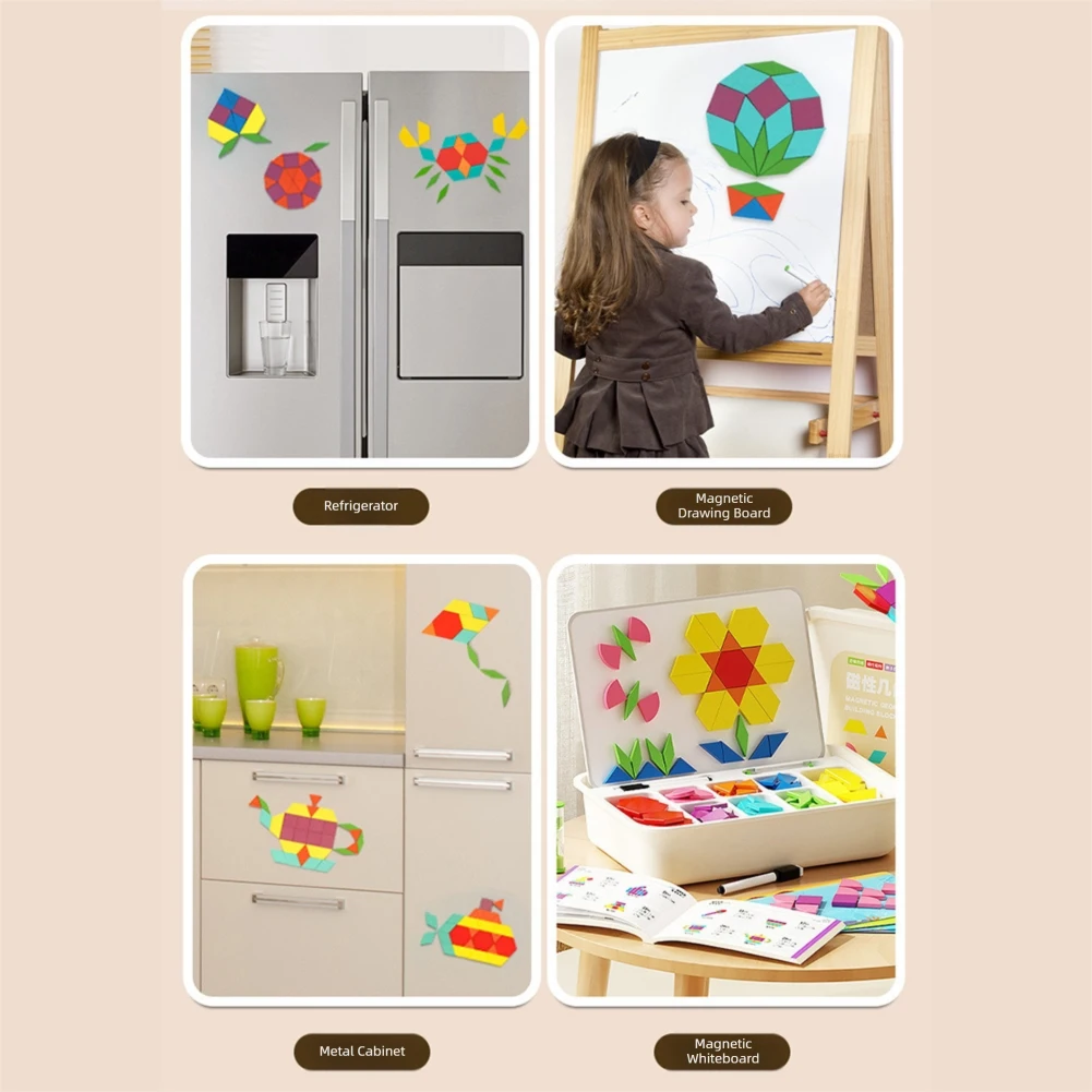 

Wooden Blocks Puzzle Brain Teasers Toy Preschool Educational Learning Toy For Boys Girls