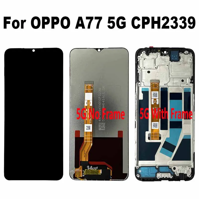 

For OPPO A77 4G CPH2385 LCD Display Touch Screen Digitizer Assembly For OPPO A77 5G CPH2339