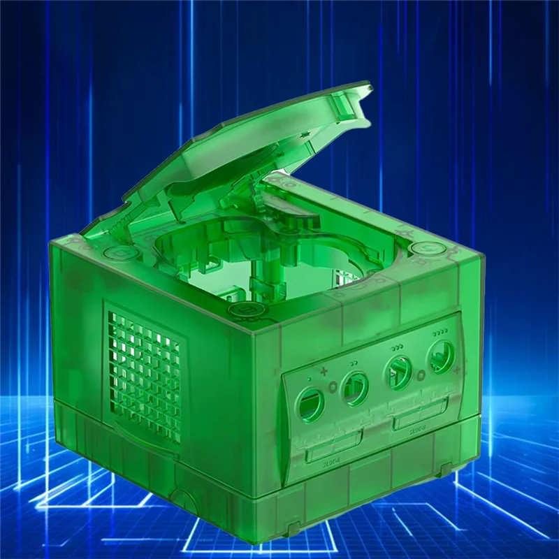 Funda de repuesto transparente para consola Gamecube, para modelos de DOL-001 y DOL-101, accesorios Retro para juegos