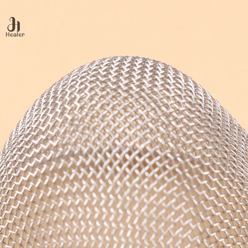 10Pcs Tobacco Pipe Metal Filter Ball Stainless Steel Screen Pipes Tube Cap Filter Mesh Household Tobacco Accessories