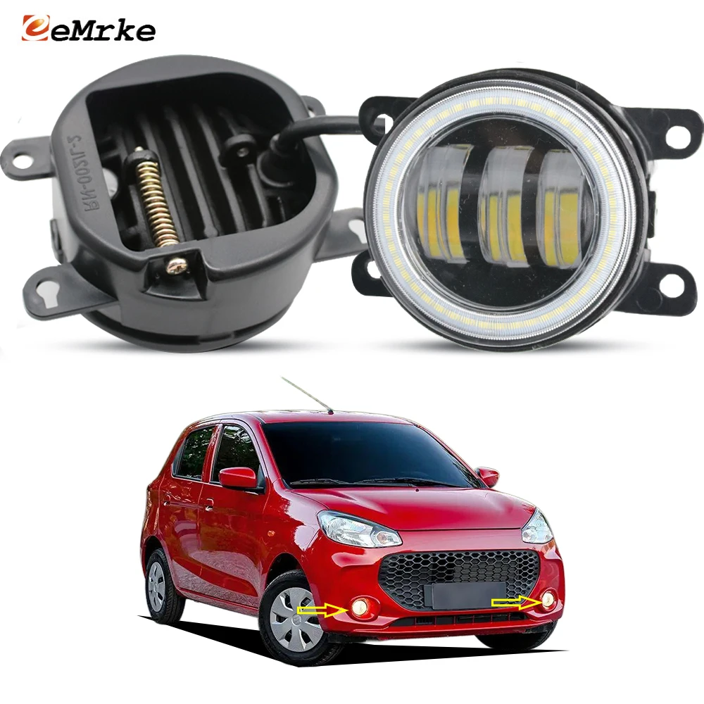 40W / 50W Led Lights for Suzuki Alto GL PLUS Chile 2024 2025 2026 2027 Fog Lamp White or Yellow Add Car DRL Fog Driving Light