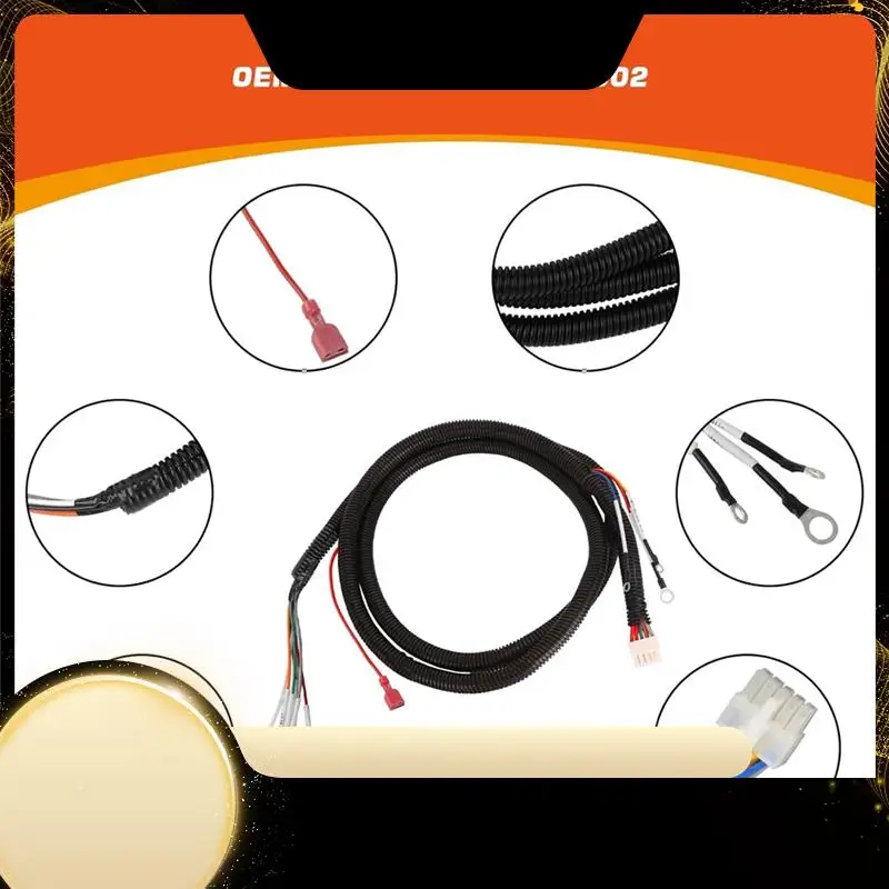 

Golf Cart Control Wiring Harness 74324-G01 74324-G02 For 36V EZGO Electric TXT PDS Controller Main Wiring Harness-A74F