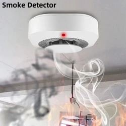 Wireless Smoke Alarm Fire Protection Smoke Detector Smoke House Combination Fire Alarm Home Security System Fire fighters Smoke