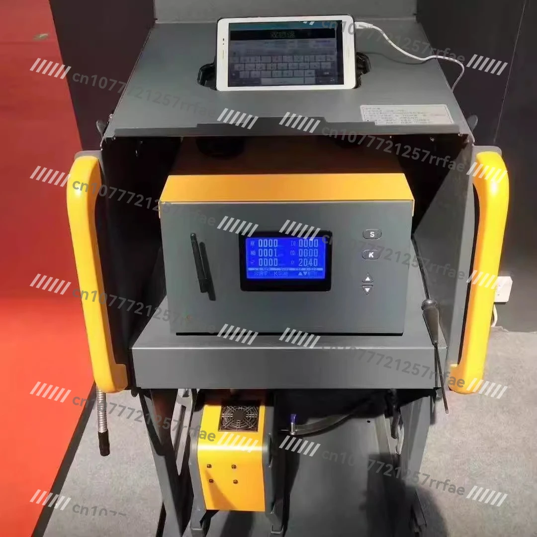 Motor Vehicle Exhaust Gas Analyzer - close-up view