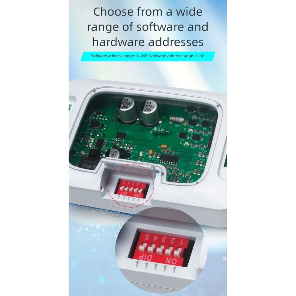 PZEM-6L24 For RS485RTU 380V100A Active/Reactive Energy And Voltage Monitoring Three-phase AC Voltage And Current-Meter
