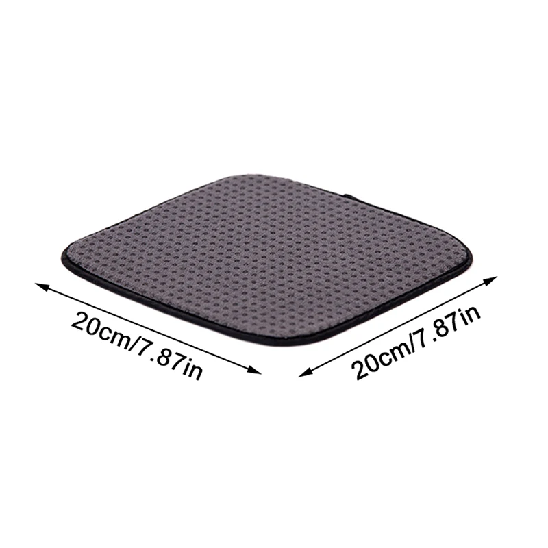 Picture 7: New Microfiber Bowling Cleaning Towel Nonslip Bowling Shammy Pad Washable Dust Debris Remover Polisher Pads Equipment