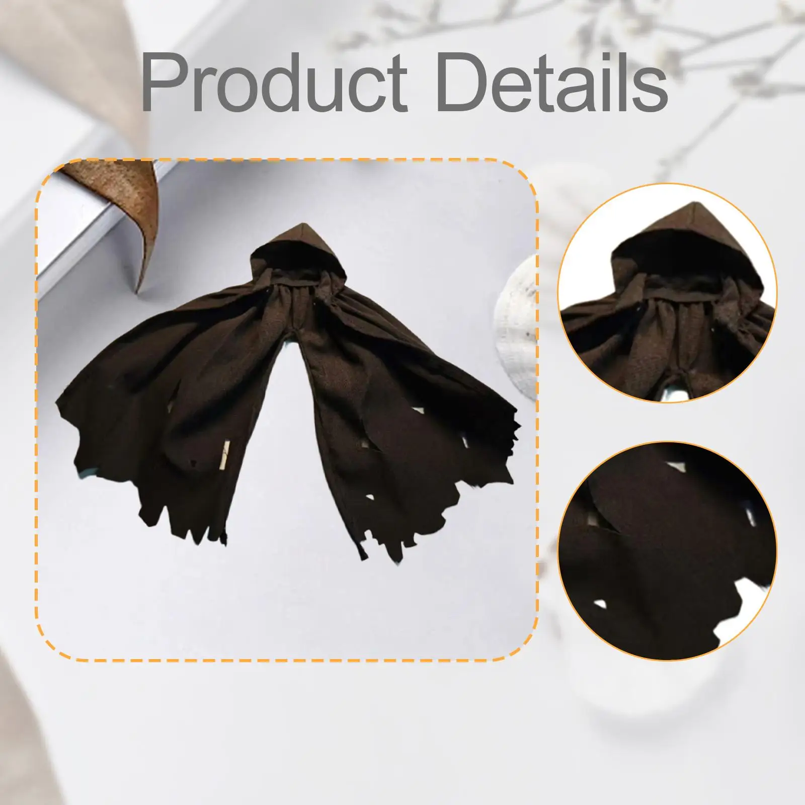 1:12 Scale Action Figure Clothes Cape Unisex Trendy Dress up Mini Fashion Fabric Doll Costume Miniature Clothing for 6"