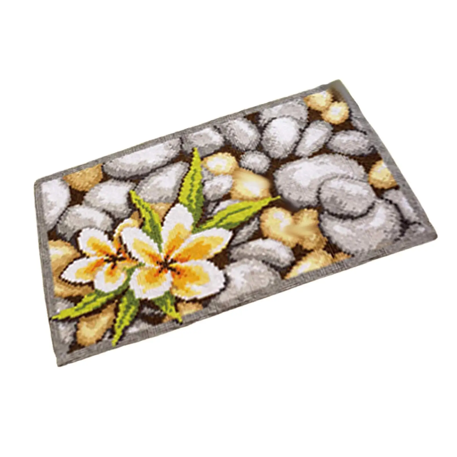 Kits de Tapicería con Gancho de Enganche, Bordado de Alfombras, Cojines, Punto de Cruz, Tapicería, Ganchillo, Kits de Gancho de Enganche Hechos a Mano para Baño