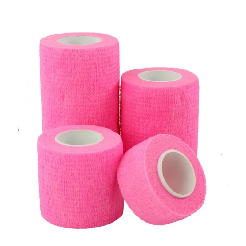 Elastic Self-Adhesive Bandage Sports Pressurized Tape Elastic Tape Writing Tape Protector Finger Protection Wrist Knee Ankle