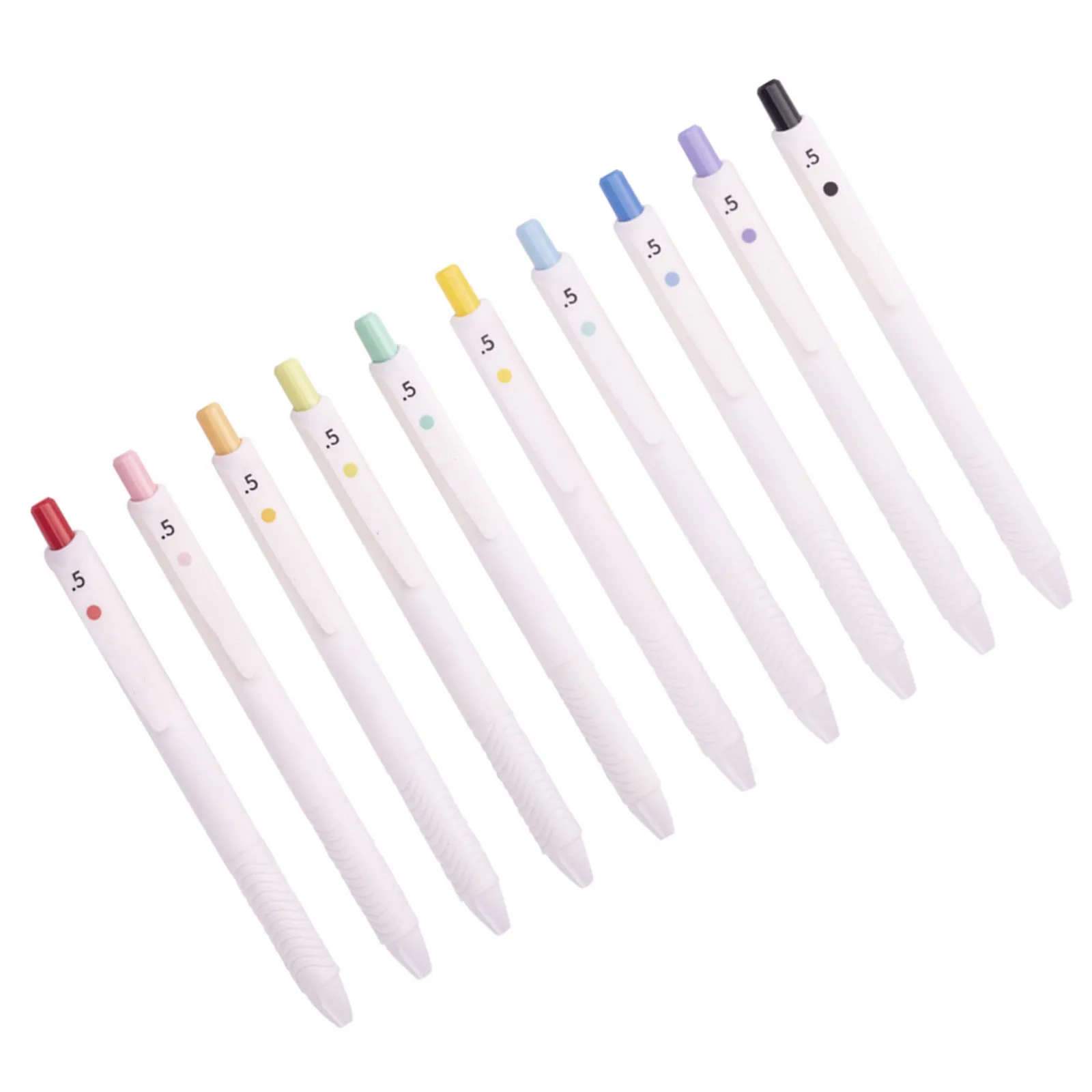 

10Pcs Gel Pen Set High Grade Multi-Function Writing Pens Portable Drawing Marking Accessories Smooth Fast Drying for Students