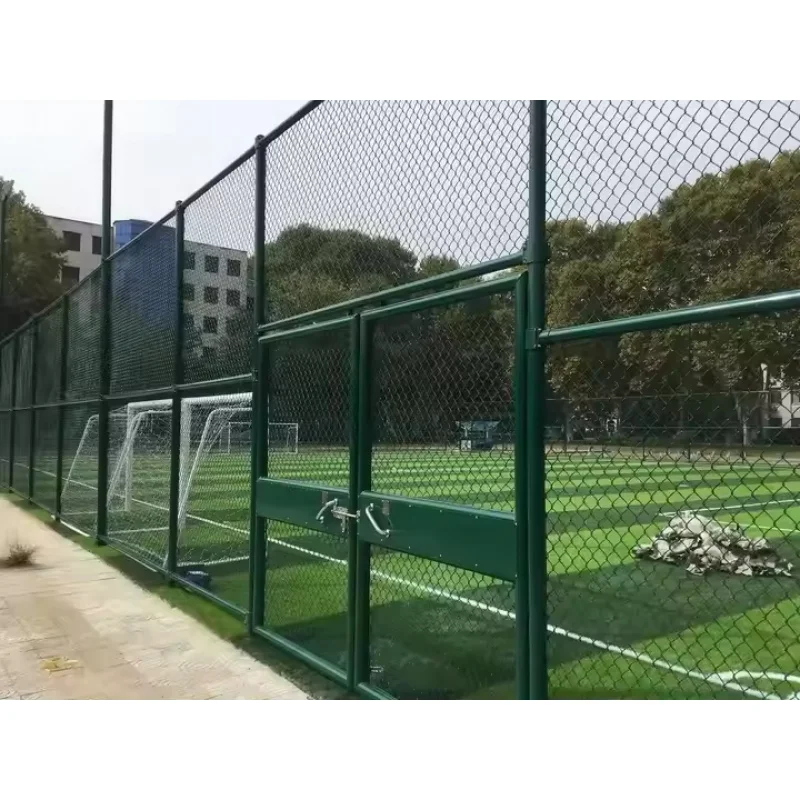 Custom.PVC ملعب الربط سياج مجال السلامة التقسيم سياج متعدد الوظائف مخصص دعم معدات الإضاءة #5