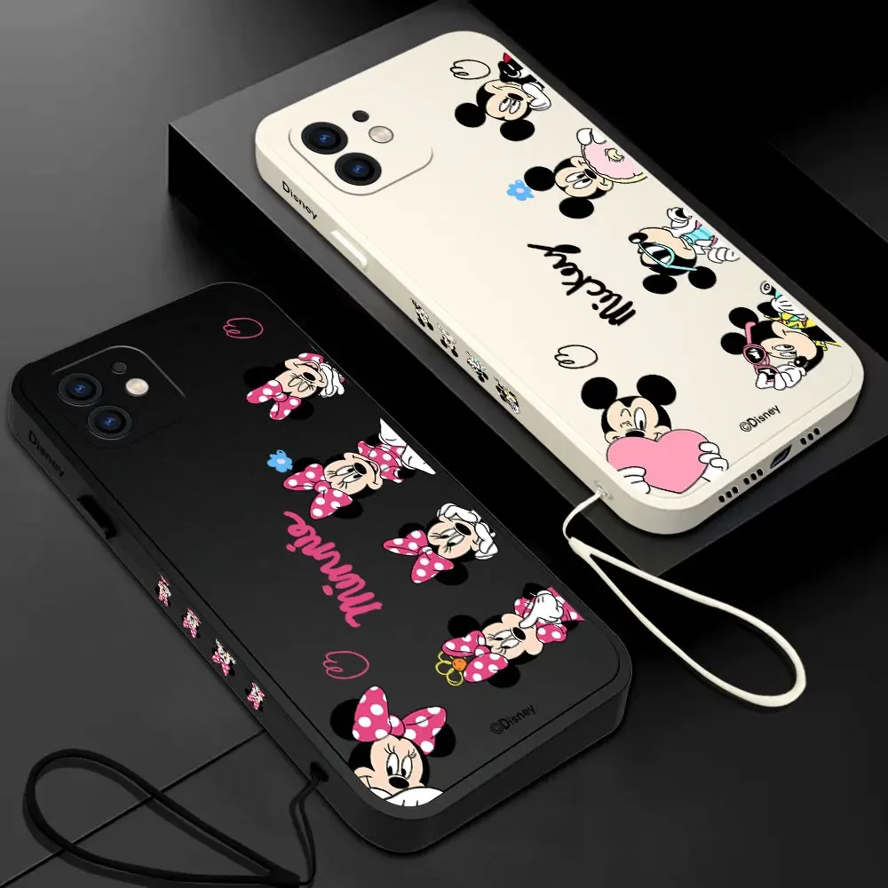 Family Mickeys Minnies Phone Case For Huawei P50 P40 P30 P20 Nova 9 9SE 8 8i Mate 40 30 20 Pro Lite P Smart 2021 Y7A Cover