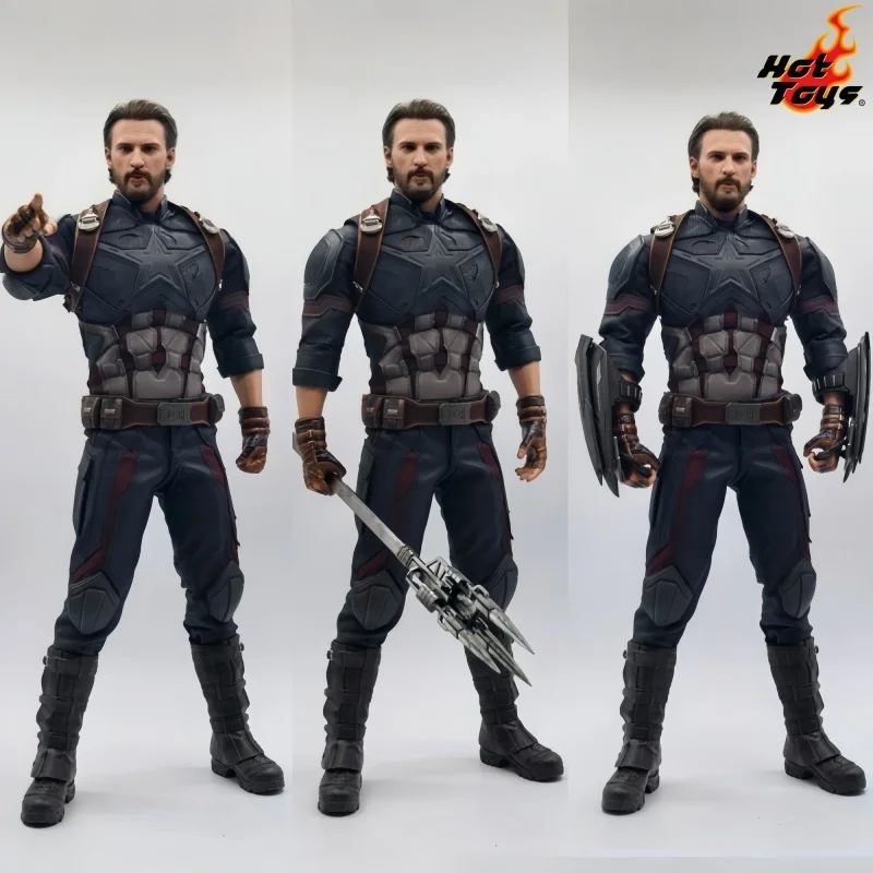

HOTTOYS HT 1/6 MMS480/MMS481 The Avengers Infinity War Captain America 6.0 Action Figures Movie Promo Edition Collectible Model