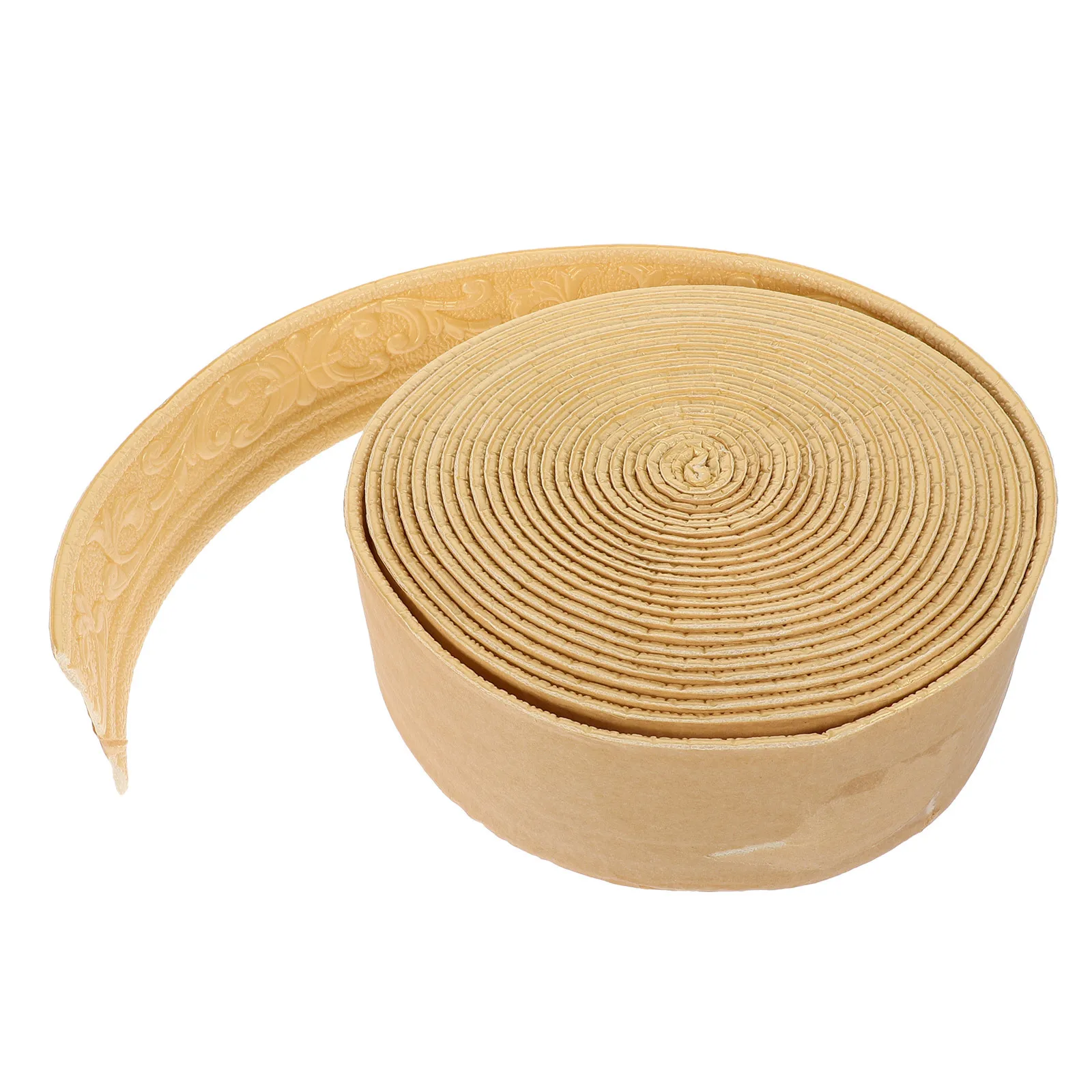 

10M Foam Wall Molding Trim Golden Carving Peel Stick Flexible Border For Ceiling Baseboard Corner Edge Decor Waterproof