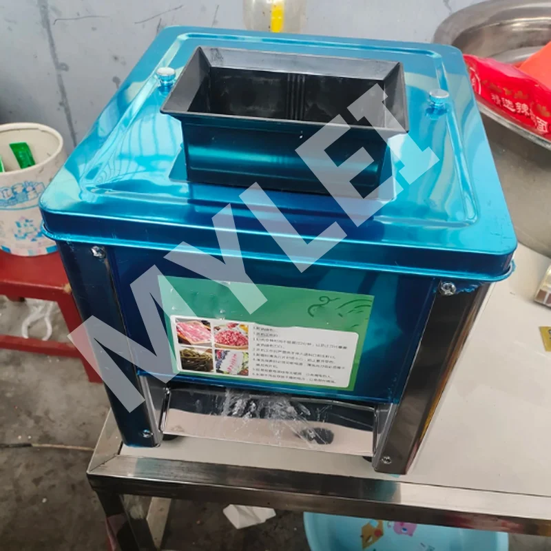 Automatic Desktop Meat Slicer Machine Conveniently Operated Small Meat Slicer New Condition