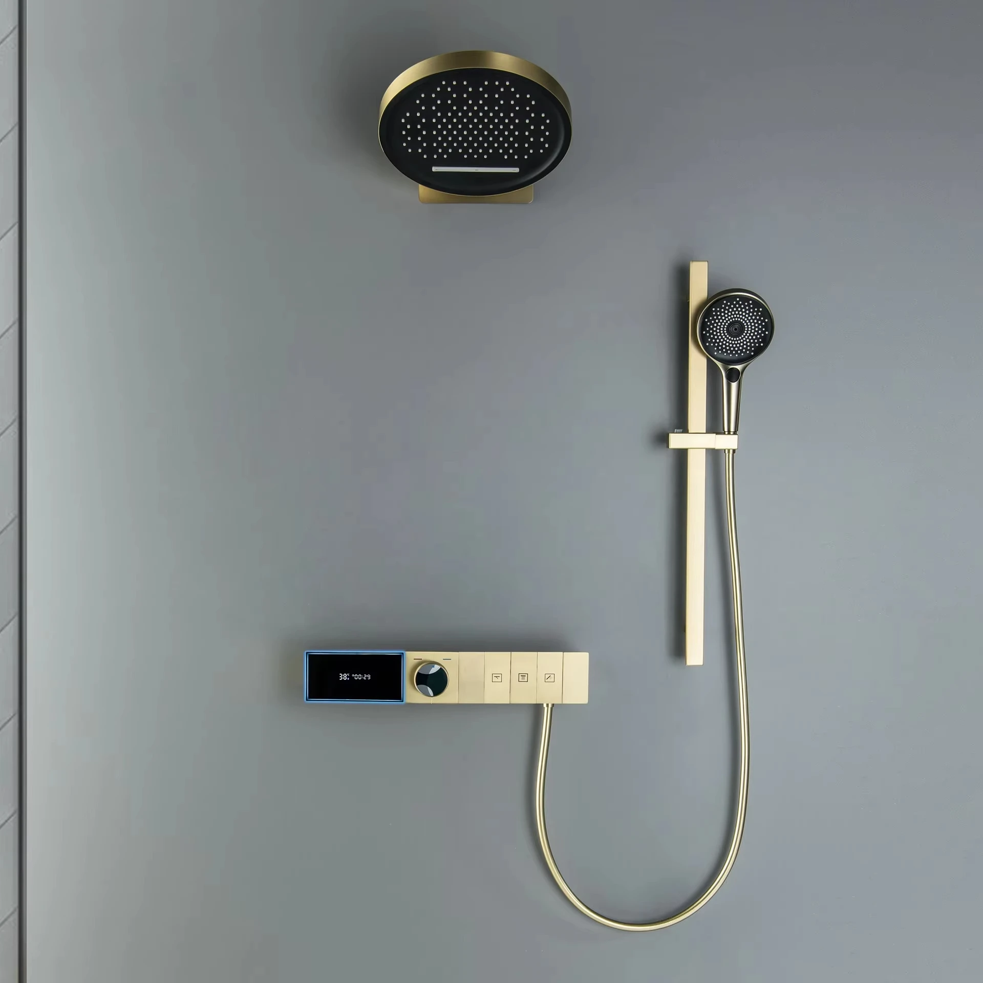Verborgen douchesysteem Digita - Concealed Thermostatic Shower System Set recensie en prijs