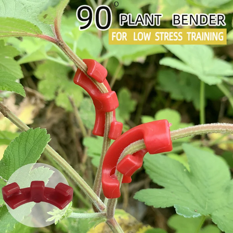 

10-30Pcs 90 Degree Branches Clips Fruit Tree Plant Vines Curving Shapers Twisting Styling Bonsai Curved Elbow Garden Tools