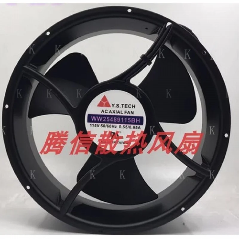 

C FOR Y.STECH WW25489115BH 115V 0.55A/0.65A High Airflow Metal Cooling Fan