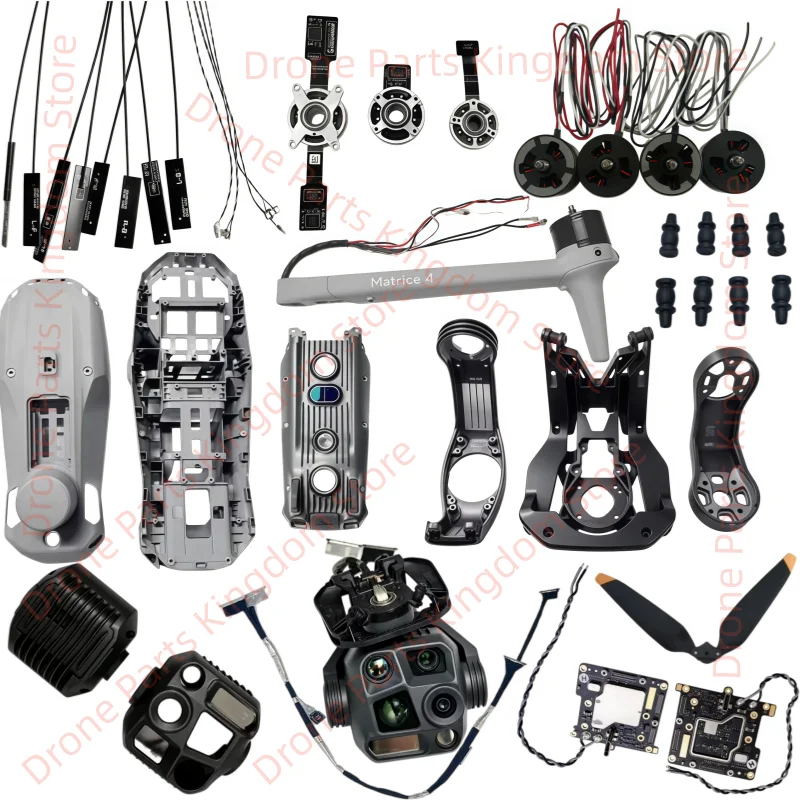 Complete Repair Parts Kit for DJI Matrice 4T 4E Drone Shell Arm Gimbal Motor ESC Board Flex Cable Replacement Spare Accessories