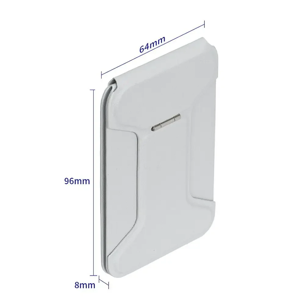 

Magsafe Wallet Phone Card Holder Rotatable Adjustment Selfie Stick Tripod Stand Slim Leather for iPhone 16/15/14/13/12 Series