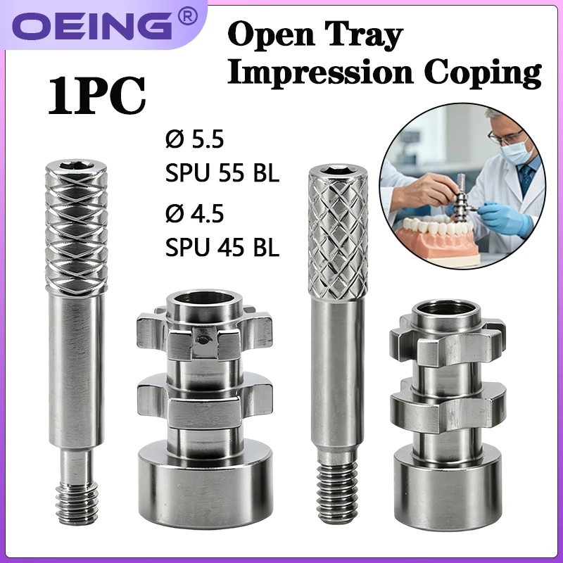 For Dentium Open Tray Technique Multi Unit Pick-up Impression Coping Dental Transfer Coping MUA Custom Factory Direct Sales