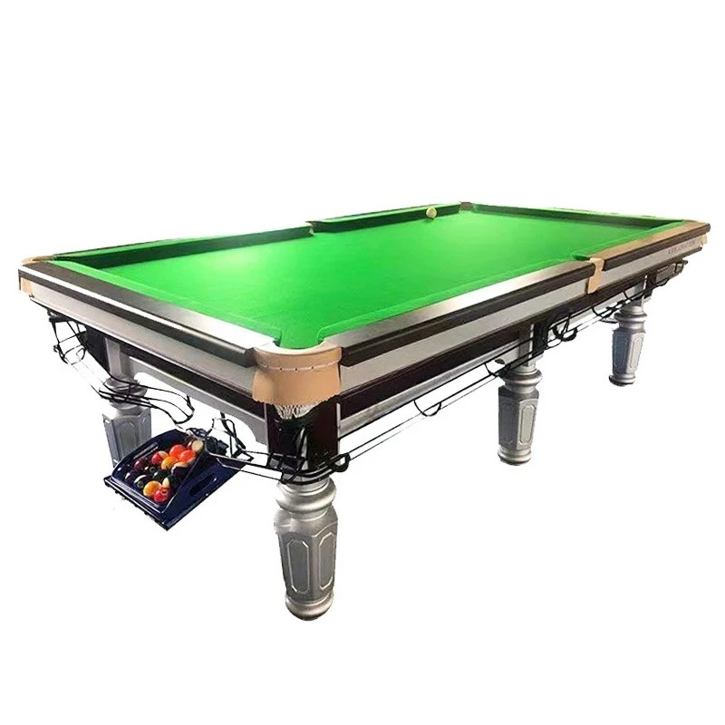 

Billiards Table Standard Commercial Bluestone Steel Warehouse Competition Multifunctional Black Eight Commercial Billiards Table