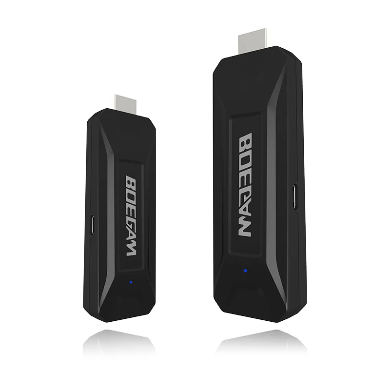 BYOD 4K Wireless Display Transmitter & Receiver, Multi-Screen, Plug & Play, 50m Range