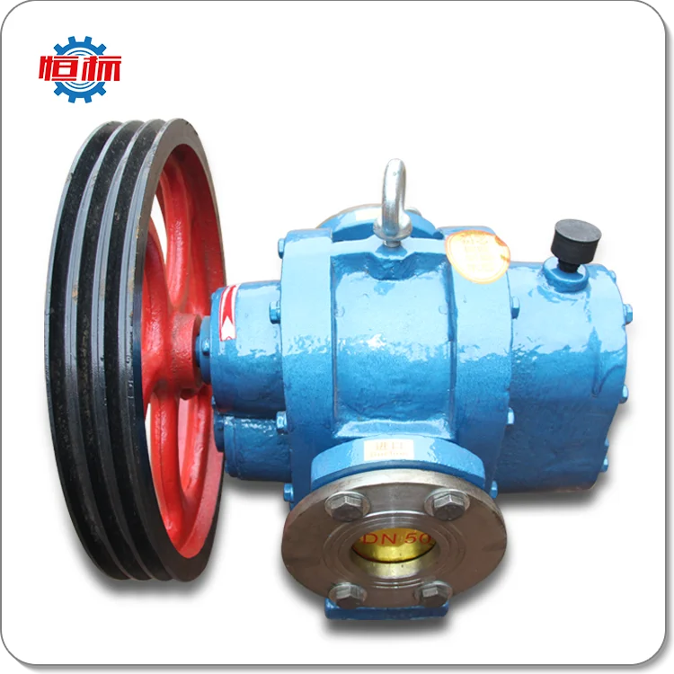 high temperature roots pump viscosity liquid transfer bitumen heat insulating jacketed asphalt pump