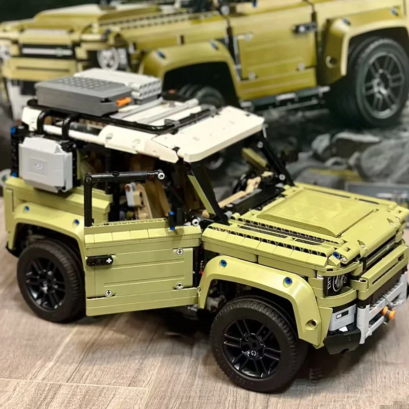 Technical Land Off-road Defender Car Building Blocks 2573PCS Bricks Assembly Vehicle MOC Model Toy Boys Adult Collect Gift