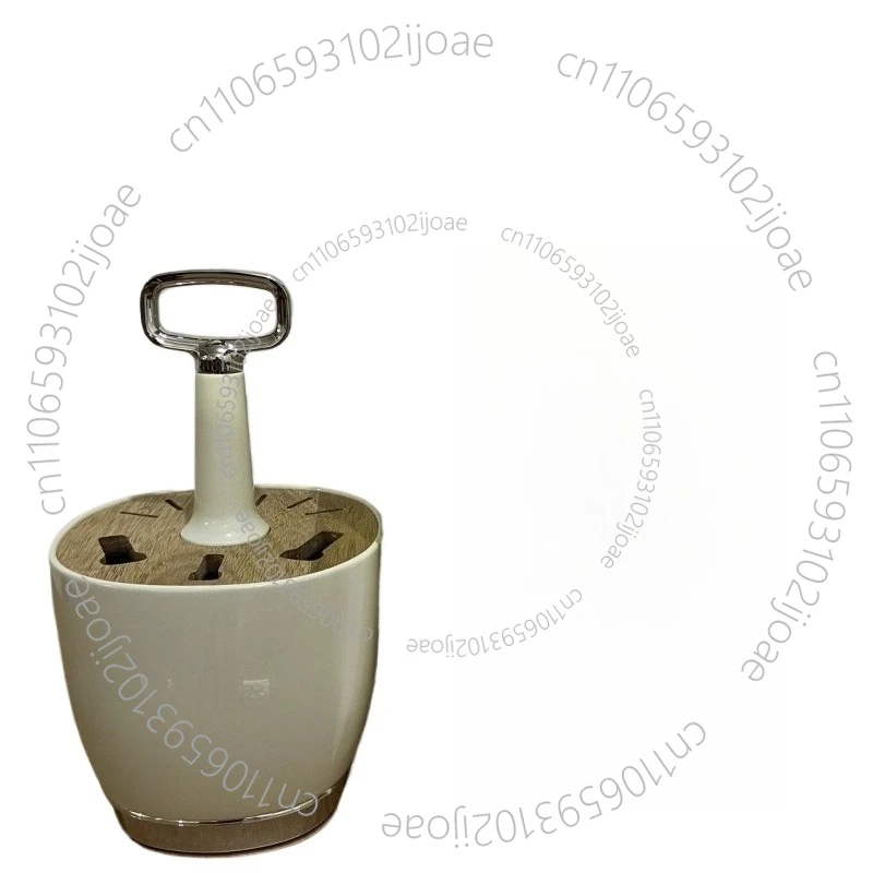 고급 서양식 식기 홀더, 나이프 포크 스푼 홀더, 아카시아 원목 오리지널 배치 식기 홀더