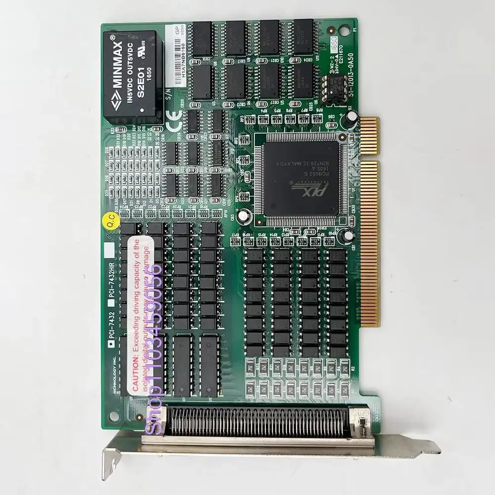 PCI-7432 64-Channel Isolated High-Speed Digital IO Card