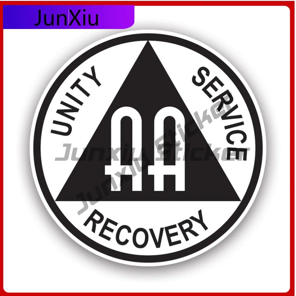 

Aa Alcoholics Anonymous Symbol Sticker Decal Cool Car Waterproof Vinyl Decal For Motorcycle Helmet Creative Unique Protection