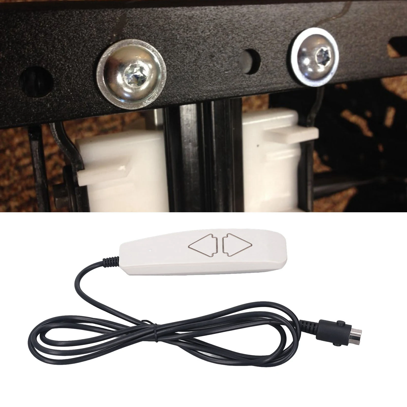 Lift Chair Remote Control 2-Button 5-Pin Handle Suitable For Electric Recliners Universal Adapter Okin/Dewert/Limoss Durable