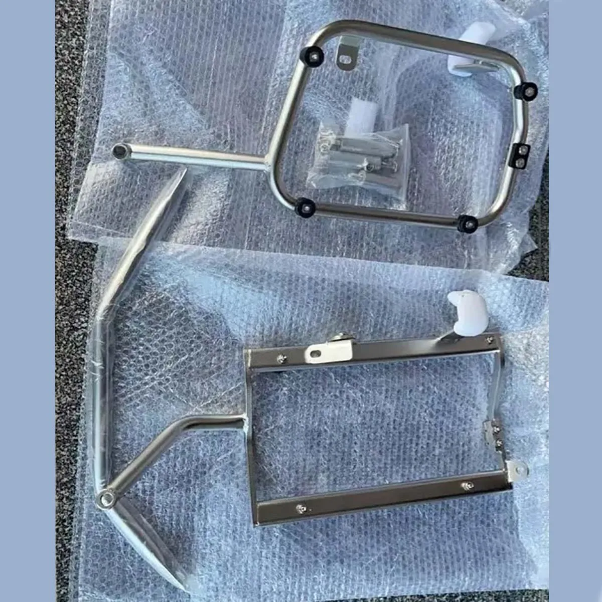 35L 45L motorfiets geschikt voor CFMOTO 700MT drie box accessoires, zijframe opbergdoos, kofferbak, zijbox, aluminium