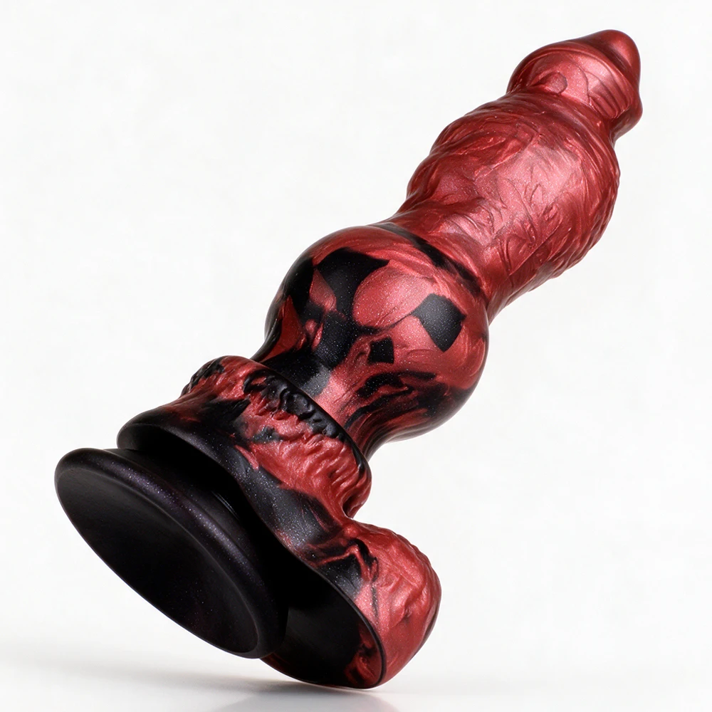YOCY Silicone Huge Knotted Monster Dildo With Strong Suction Cup Anal Butt Plug Adult Toy For Men Women Mastrubator Sex Toys