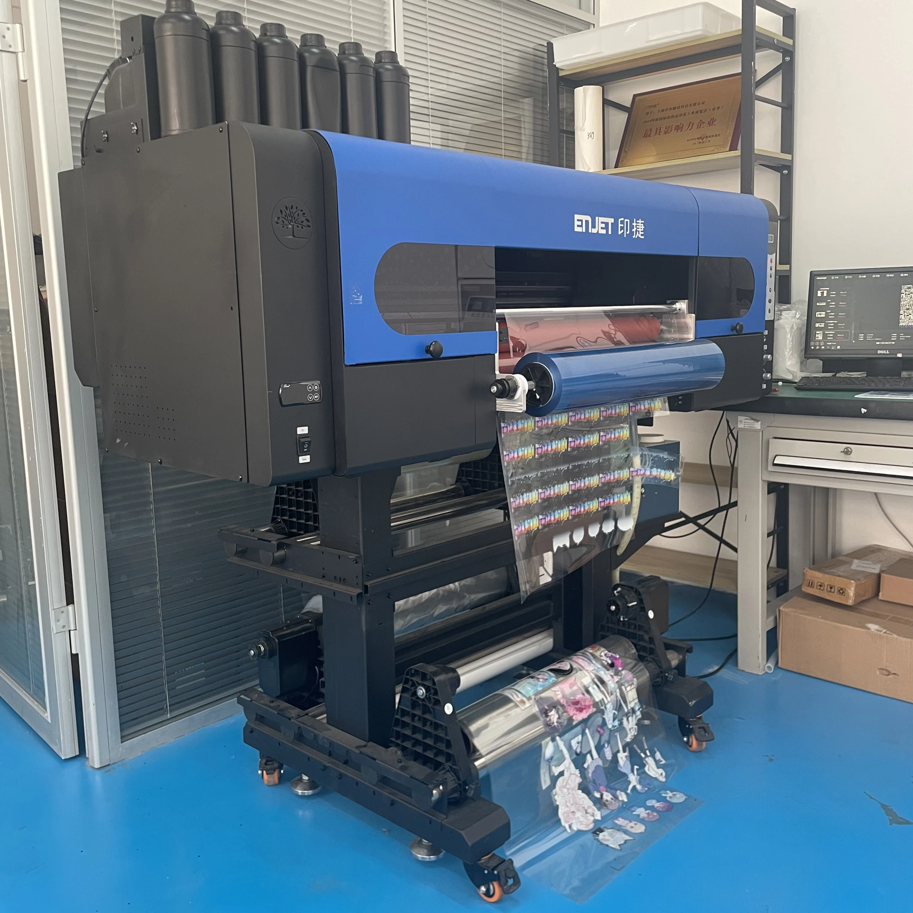 2025 New Popular Hot Sale Automatic Customized Printing Machine 30cm 60cm UV DTF Printer