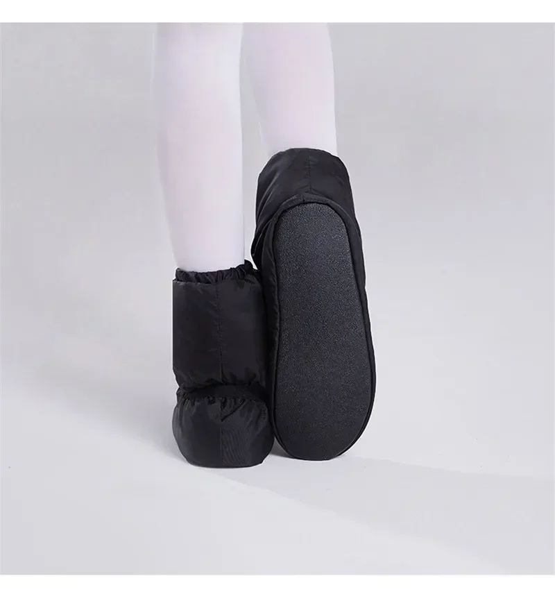 

New Coming High Quality Foldable Girls Women Winter Dance Training Warming Up Booties Ballet Boots