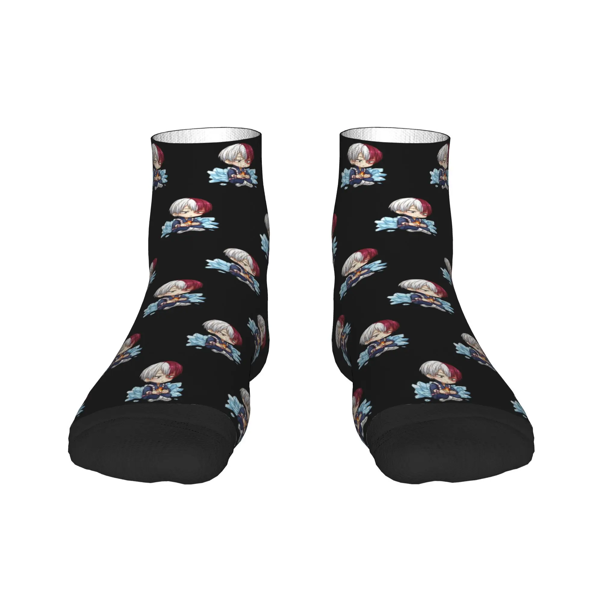 

Милые носки Academy My Hero Todoroki, чулки высокого качества в стиле Харадзюку, всесезонные носки, аксессуары для мужчин и женщин, подарок на день рождения